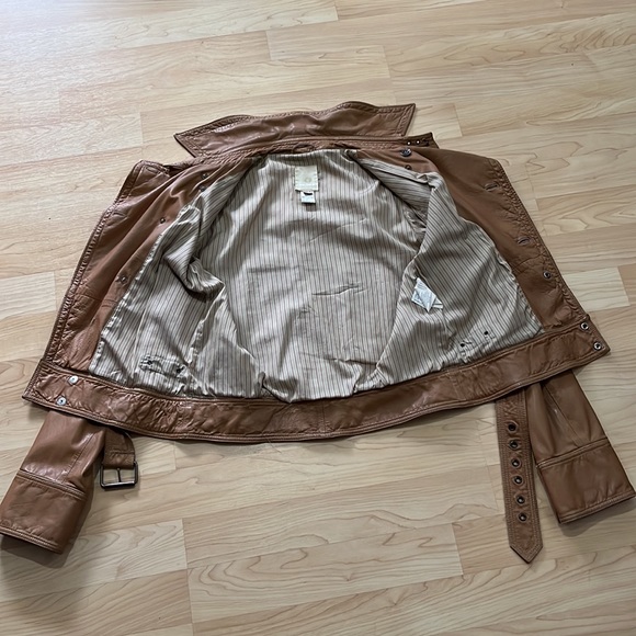 Diesel Leather Biker Jacket Women’s M - Picture 10 of 15